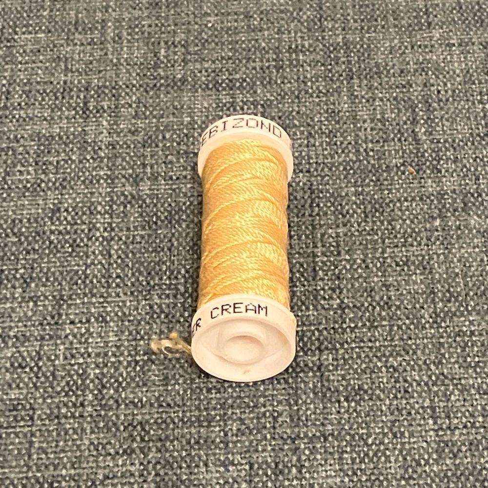 Yellow Needlepoint Thread Yarn